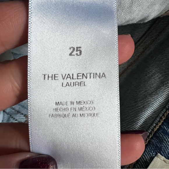 Favorite Daughter The Valentina Tower Super High Rise Cigarette Jeans in Laurel - Picture 15 of 16